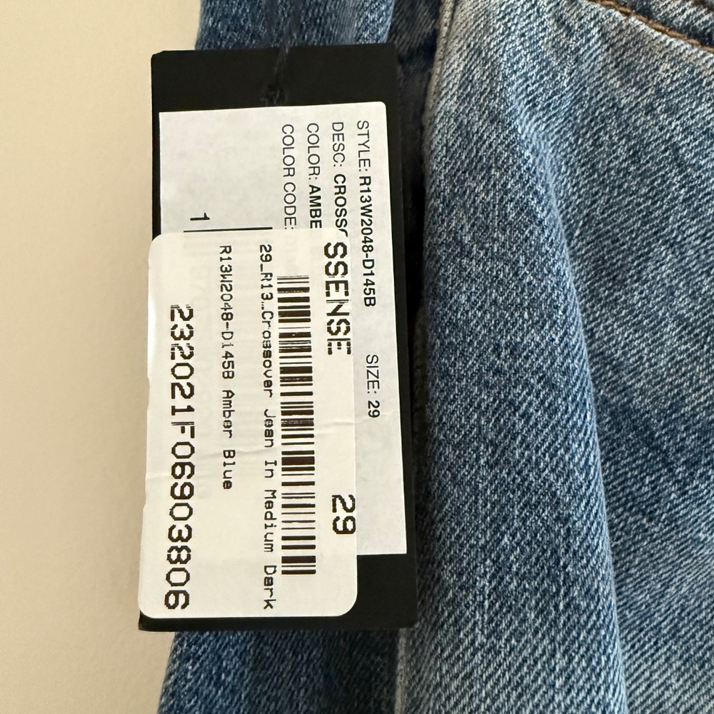 NWT R13 CROSSOVER IN AMBER BLUE - 29 - Picture 5 of 9